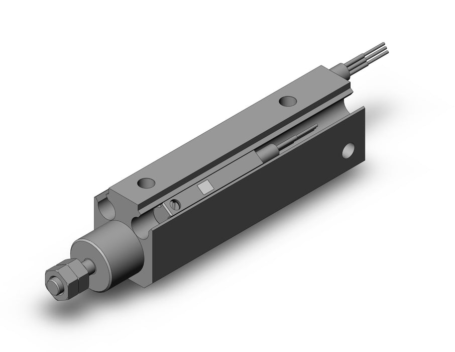 CDJP2D6-25D-M9N Pin Cylinder, Double Acting, Sgl Rod
