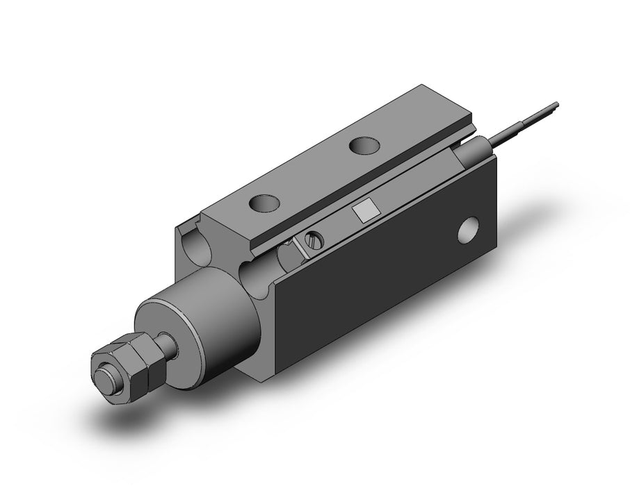 CDJP2D6-5D-M9PZS Pin Cylinder, Double Acting, Sgl Rod
