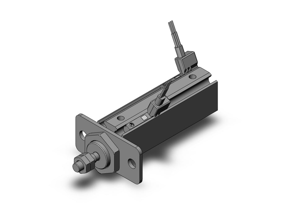 CDJP2F10-30D-M9PVZ Pin Cylinder, Double Acting, Sgl Rod