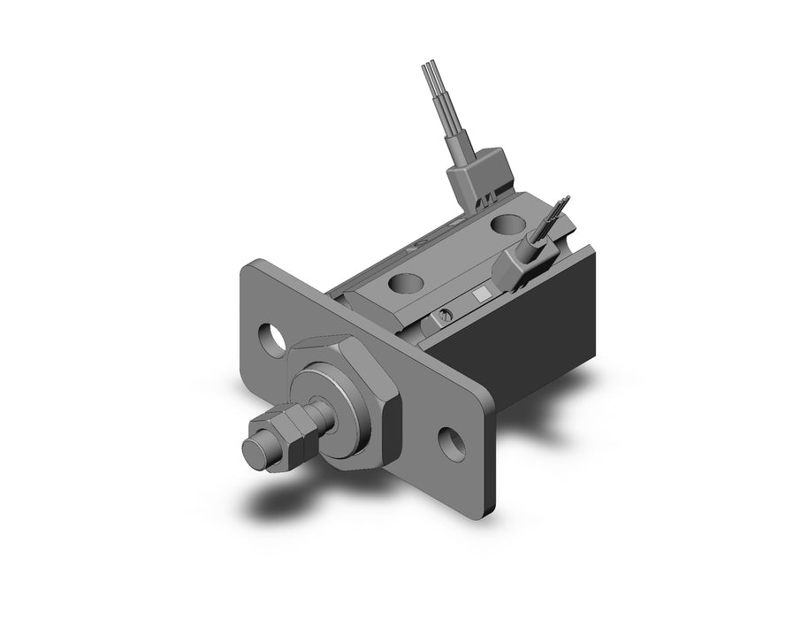 CDJP2F16-10D-M9PVSAPC Pin Cylinder, Double Acting, Sgl Rod