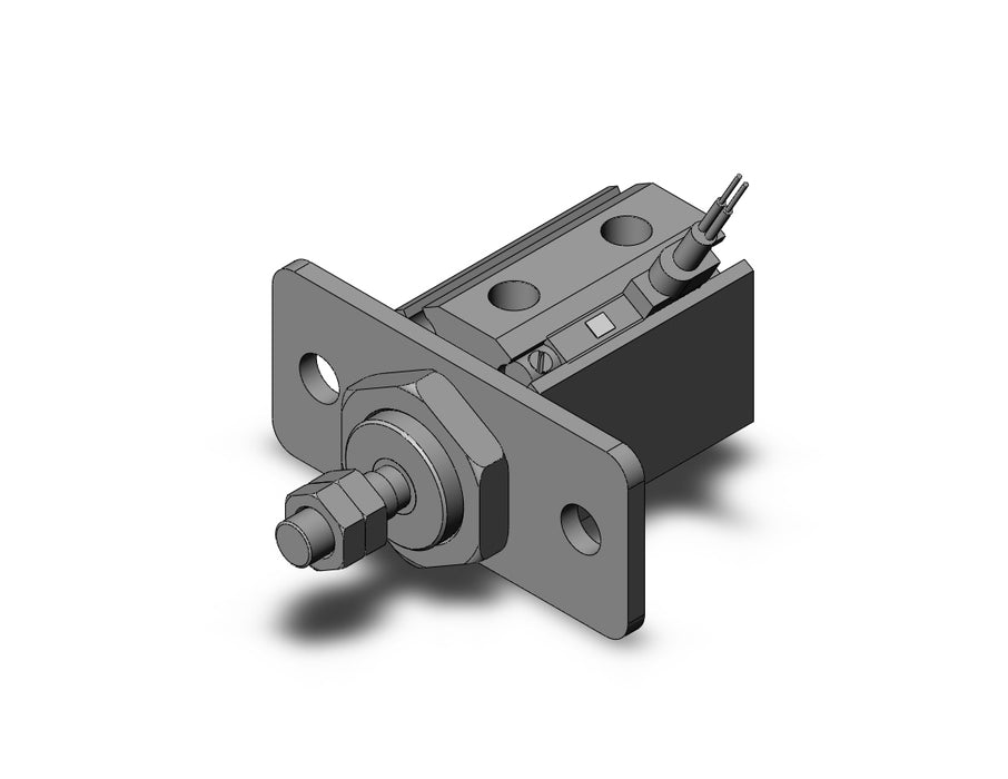 CDJP2F16-5D-A93VLS Pin Cylinder, Double Acting, Sgl Rod