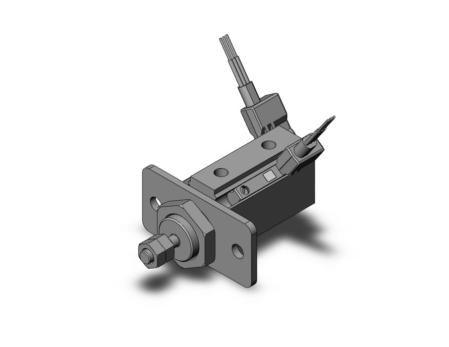 CDJP2F6-5D-M9PV Pin Cylinder, Double Acting, Sgl Rod