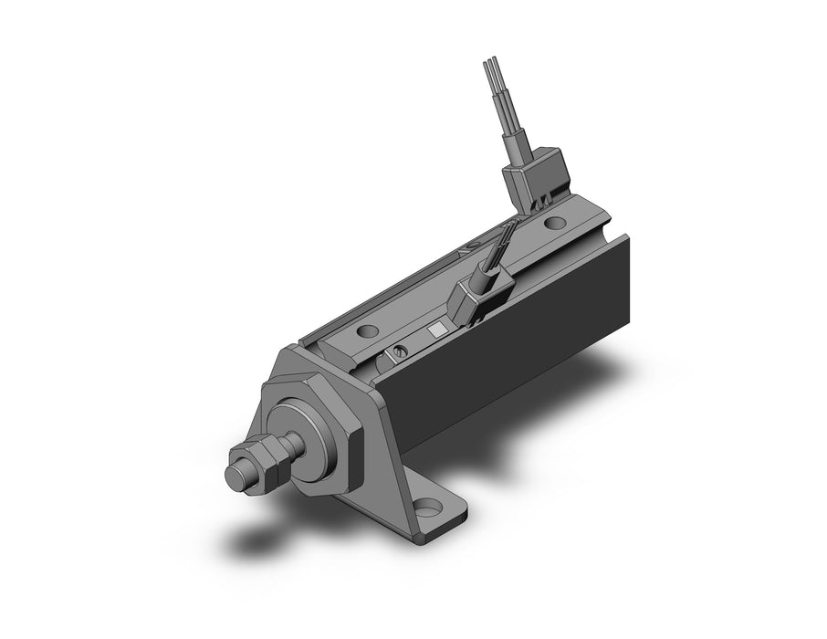 CDJP2L10-25D-M9NVSAPC Pin Cylinder, Double Acting, Sgl Rod
