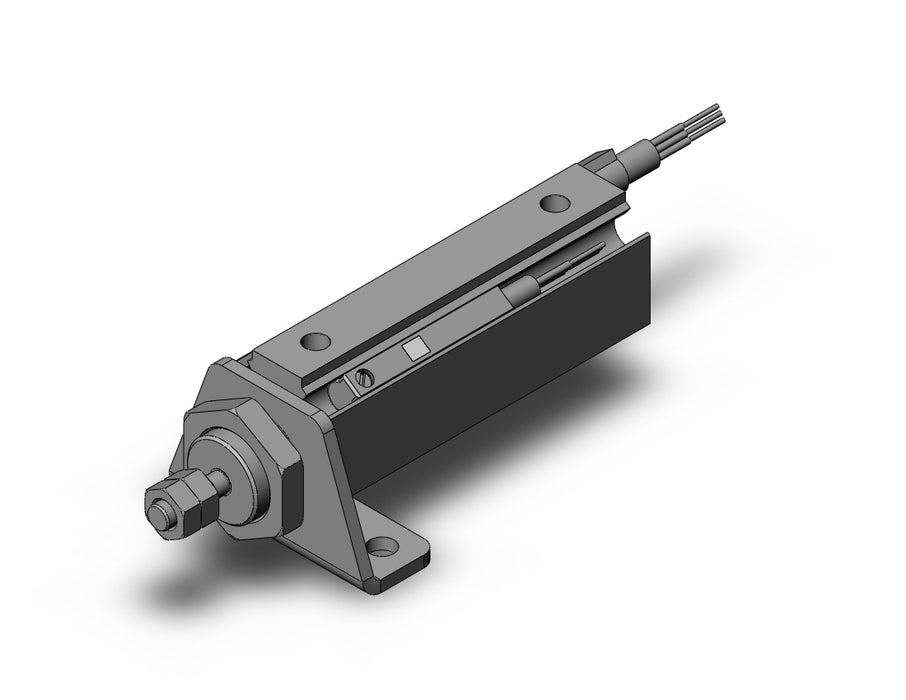CDJP2L6-25D-M9PWL Pin Cylinder, Double Acting, Sgl Rod