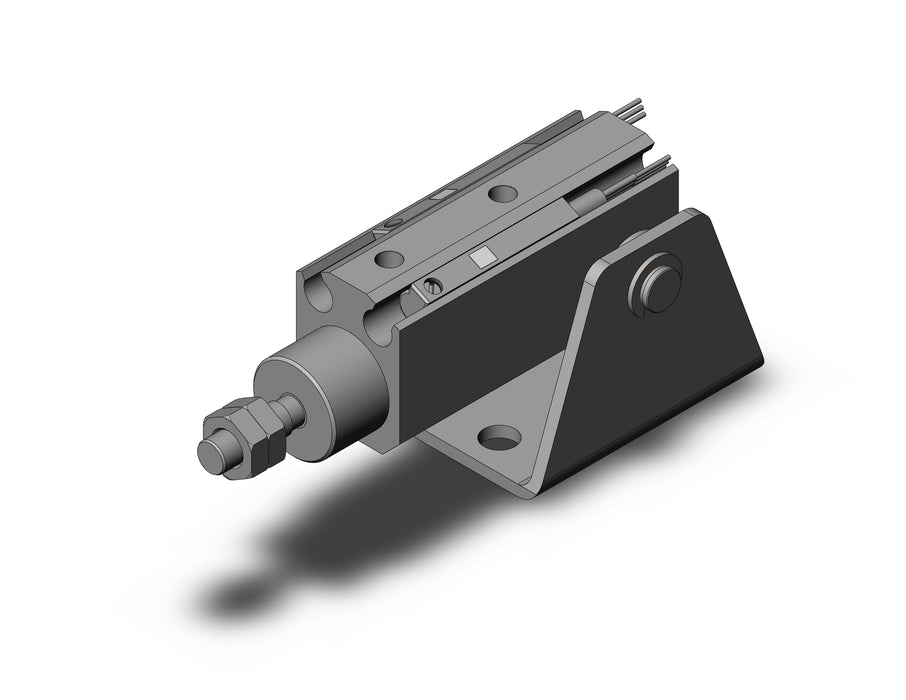 CDJP2T10-5D-M9PSAPC Pin Cylinder, Double Acting, Sgl Rod