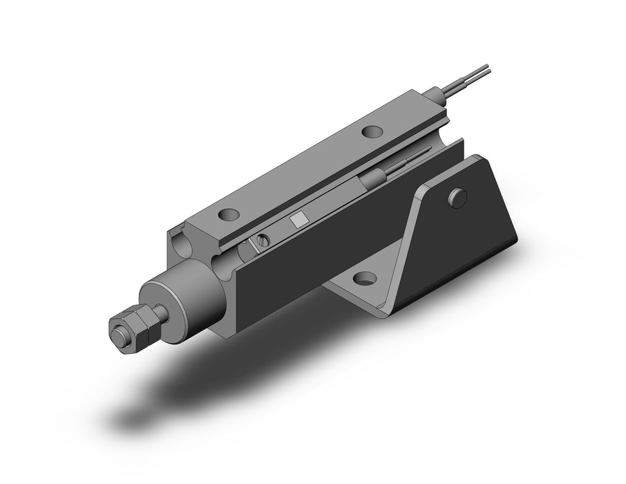 CDJP2T6-20D-M9BZ Pin Cylinder, Double Acting, Sgl Rod