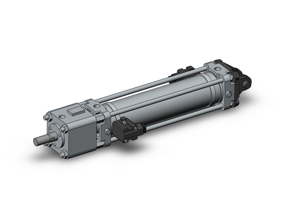 CDL1D63-250F-A33 Cylinder with lock, CL1, Tie Rod