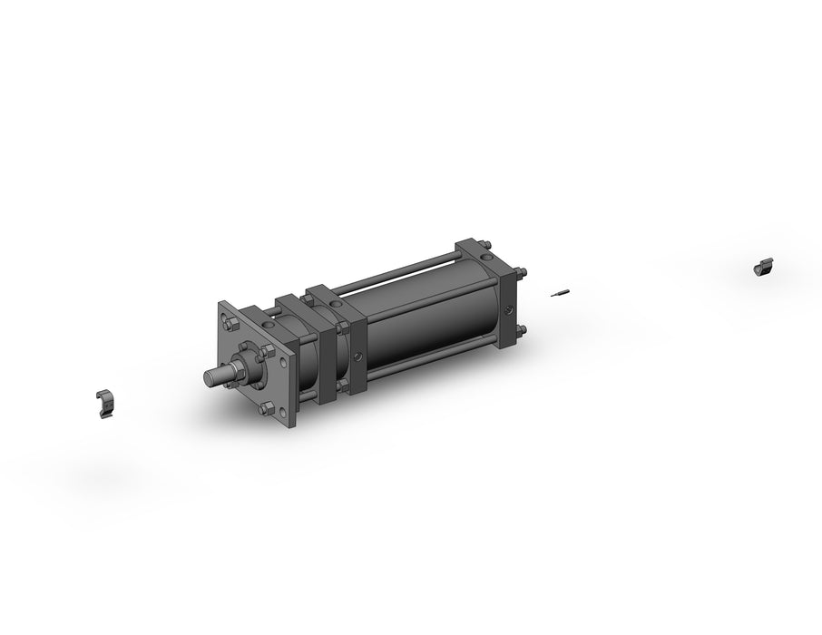 CDL1F125-250F-M9BWL Cylinder with lock, CL1, Tie Rod