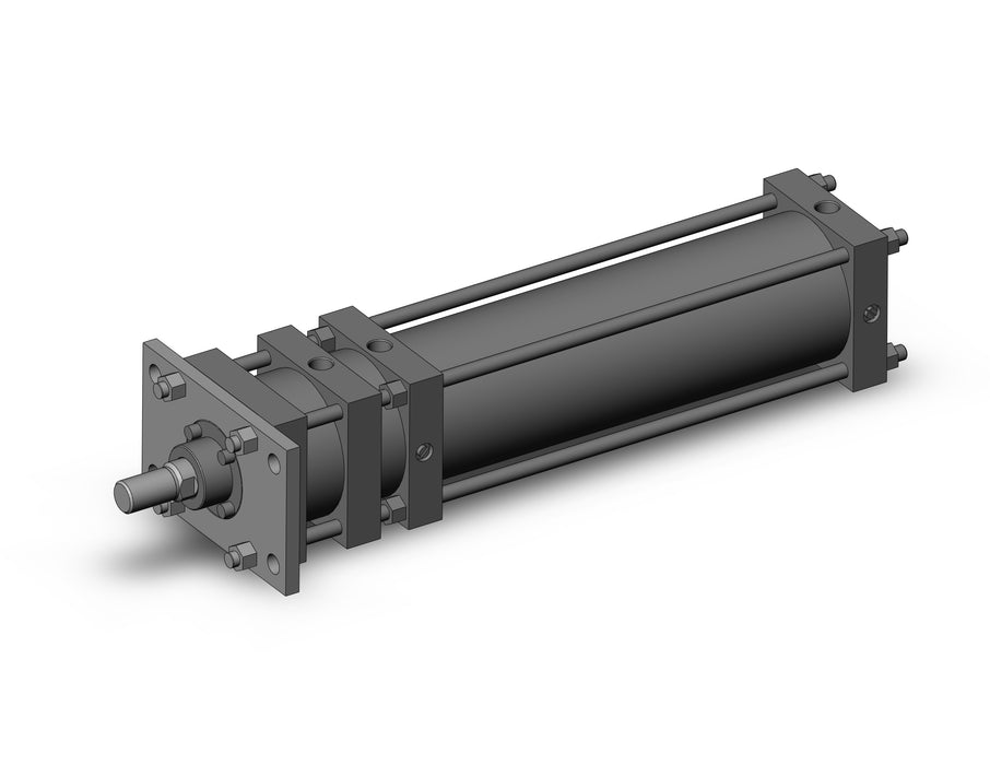 CDL1F125-400B Cylinder with lock, CL1, Tie Rod