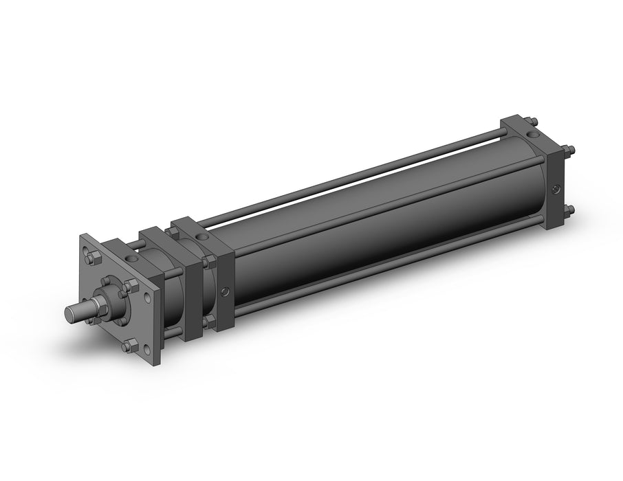 CDL1F125-600F Cylinder with lock, CL1, Tie Rod