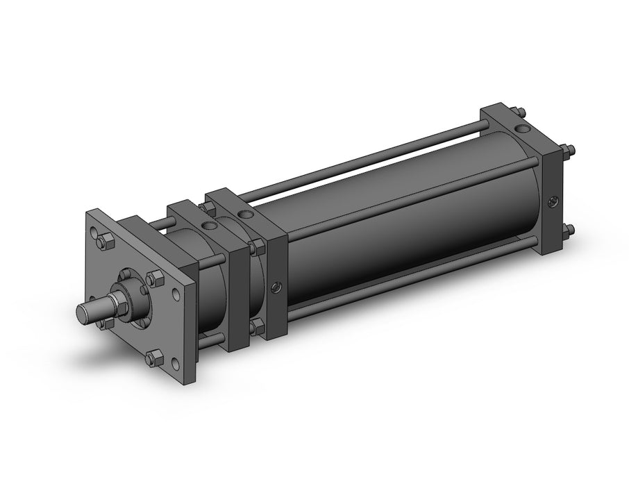 CDL1F140-400B Cylinder with lock, CL1, Tie Rod