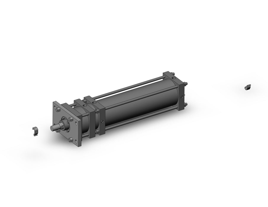 CDL1F140-450B-A93L Cylinder with lock, CL1, Tie Rod