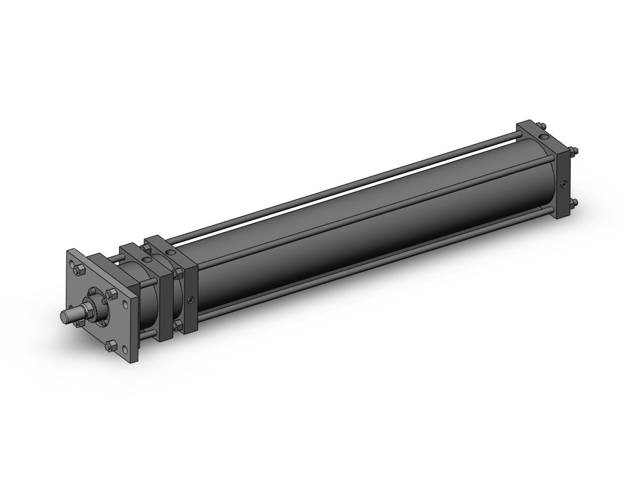 CDL1F140TN-900B Cylinder with lock, CL1, Tie Rod