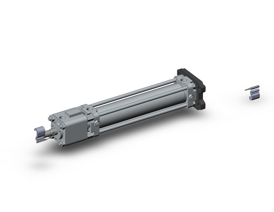 CDL1G40-200F-M9P Cylinder with lock, CL1, Tie Rod