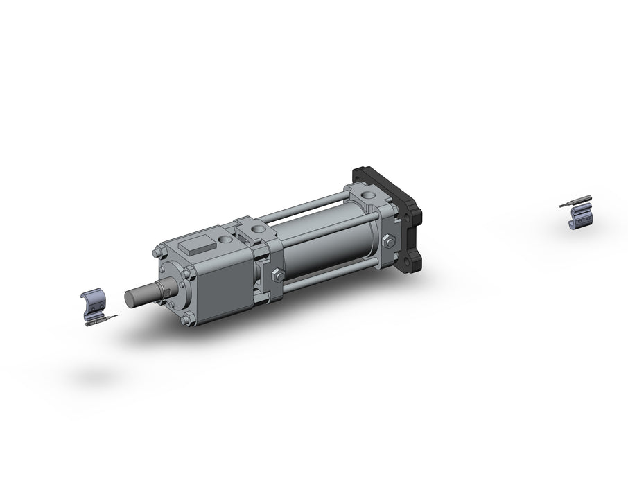 CDL1G50-75B-M9PWSDPC Cylinder with lock, CL1, Tie Rod