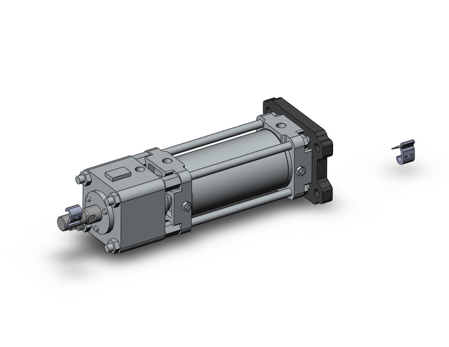 CDL1G80TF-125B-M9PW Cylinder with lock, CL1, Tie Rod