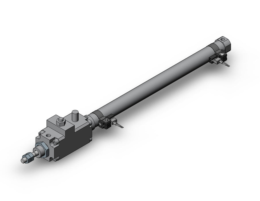 CDLJ2B16-200-E-M9PVL-C CYL, RND BODY, FINE LOCK