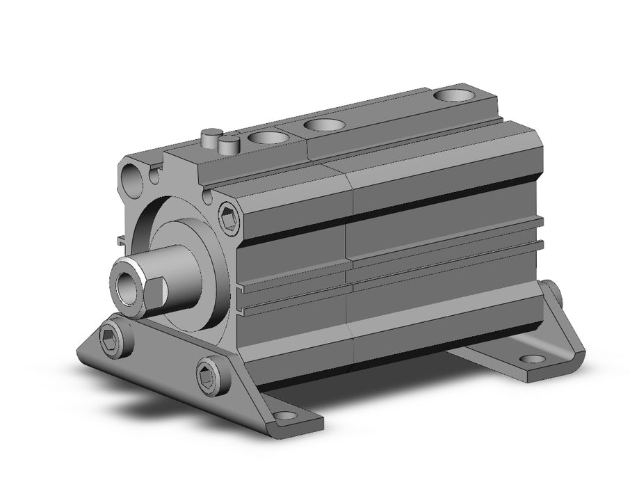 CDLQL40TN-20D-B Cyl, Compact with Lock