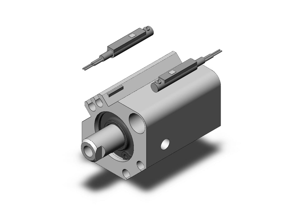CDQ2B20-10TZ-A90L Compact Cylinder, CQ2-Z