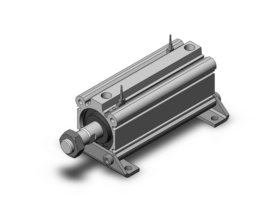 CDQ2LS40-75DCMZ-A93VL Compact Cylinder, CQ2-Z