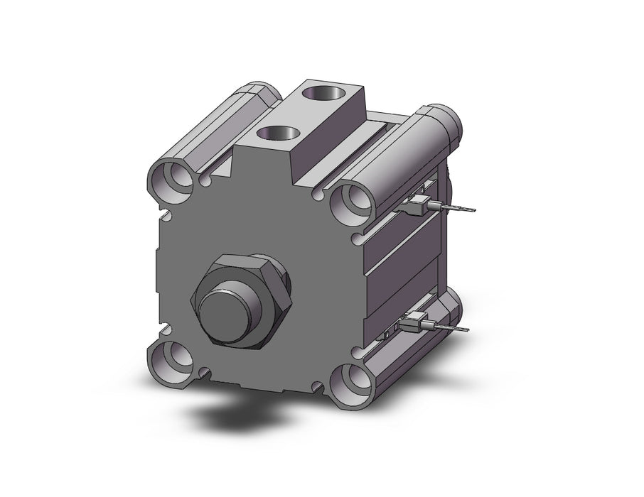CDQ2YD63TN-10DCMZ-M9BVM Cylinder, Smooth, Dbl Acting