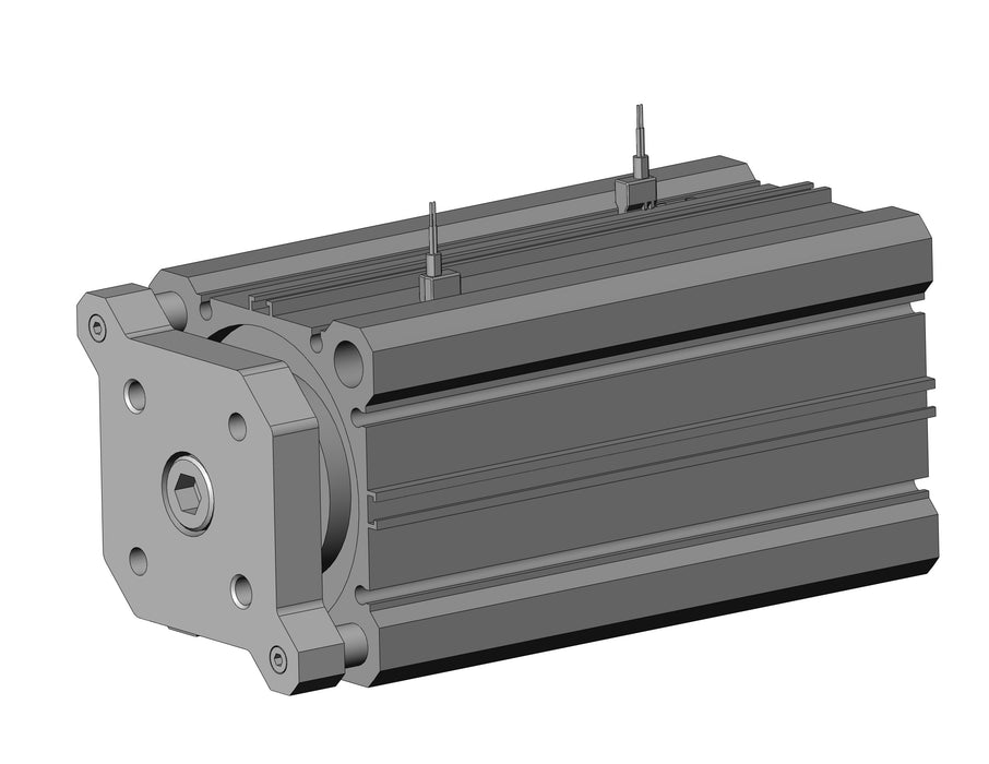 CDQMA63-100-M9BV Compact Guide Rod Cylinder, CQM
