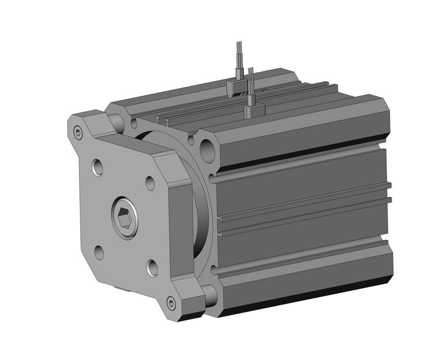 CDQMA63-40-M9NWV Compact Guide Rod Cylinder, CQM