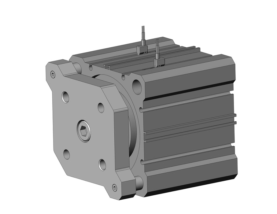 CDQMA80-35-M9PWV Compact Guide Rod Cylinder, CQM