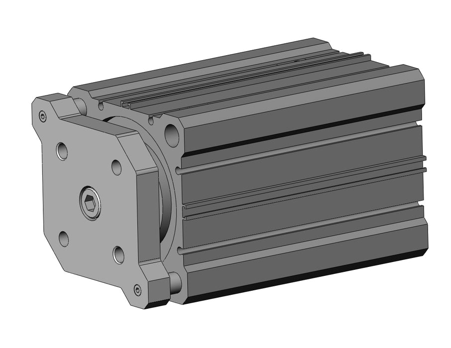 CDQMA80TN-100-A93 COMPACT GUIDE ROD CYLINDER, CQM