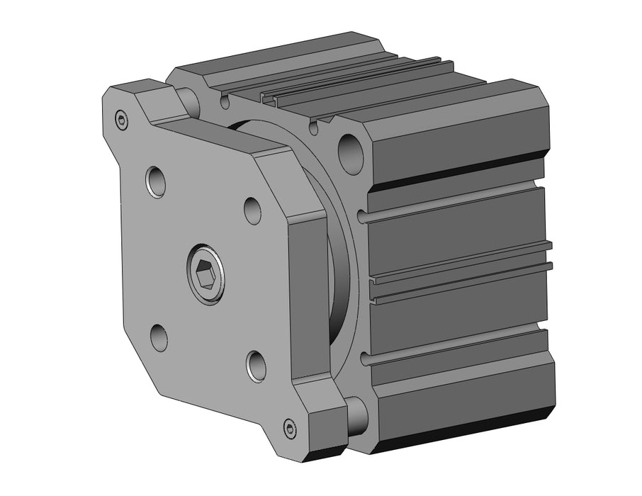 CDQMA80TN-10 COMPACT GUIDE ROD CYLINDER, CQM