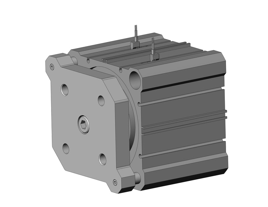 CDQMB100-35-M9PV Compact Guide Rod Cylinder, CQM