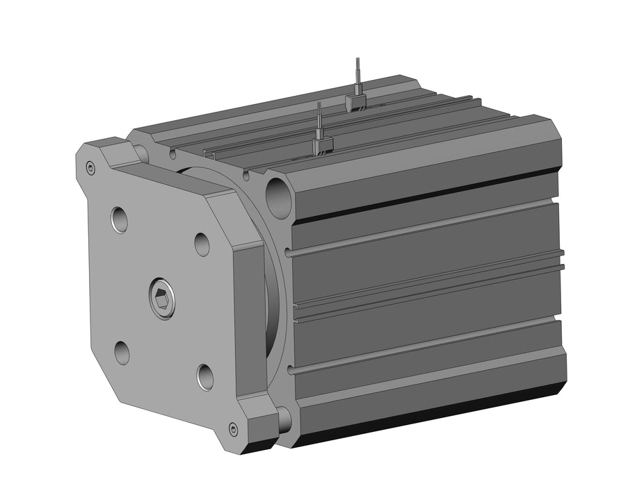 CDQMB100-75-M9BV Compact Guide Rod Cylinder, CQM