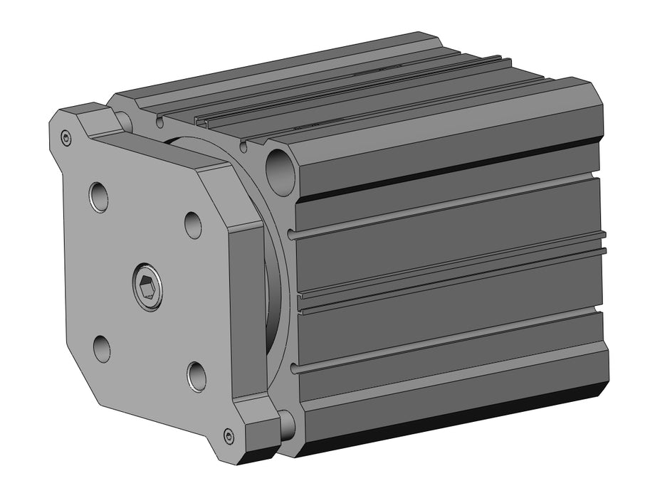 CDQMB100-75-M9B Compact Guide Rod Cylinder, CQM
