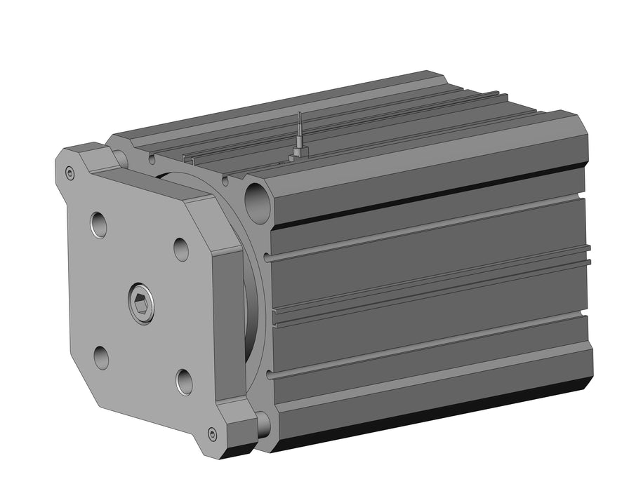 CDQMB100TN-100-A93VLS Compact Guide Rod Cylinder, CQM