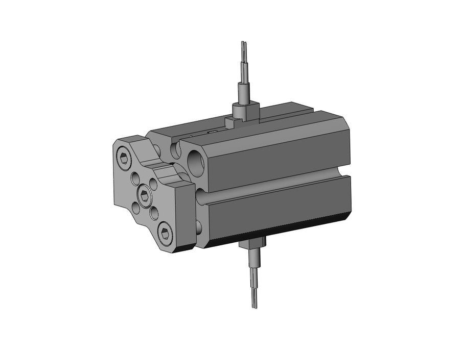 CDQMB12-20-A90V Compact Guide Rod Cylinder, CQM