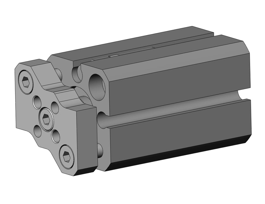 CDQMB12-20-A93L Compact Guide Rod Cylinder, CQM