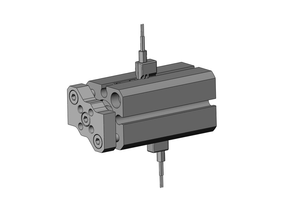 CDQMB12-25-M9BVL Compact Guide Rod Cylinder, CQM