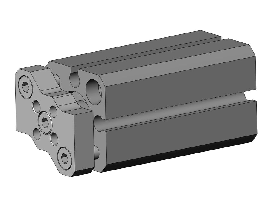 CDQMB12-25 Compact Guide Rod Cylinder, CQM