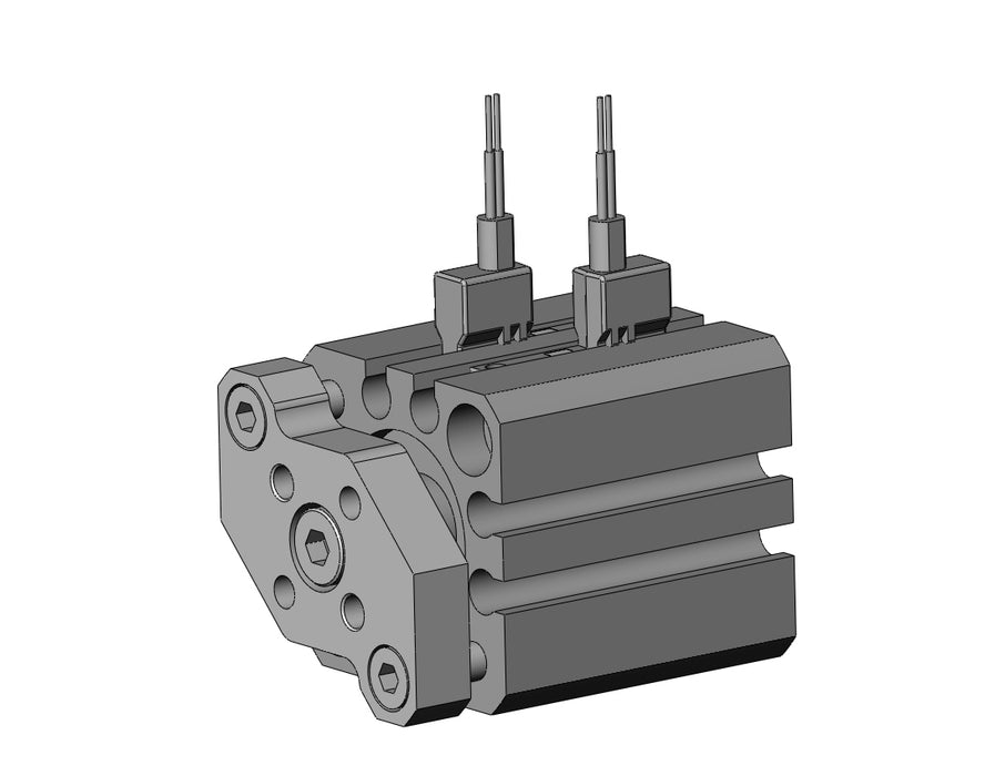CDQMB16-10-M9BV Compact Guide Rod Cylinder, CQM