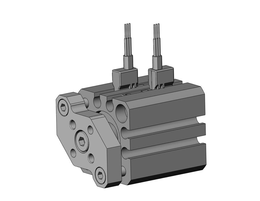 CDQMB16-10-M9NV Compact Guide Rod Cylinder, CQM
