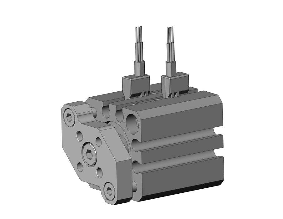 CDQMB16-10-M9NWV Compact Guide Rod Cylinder, CQM