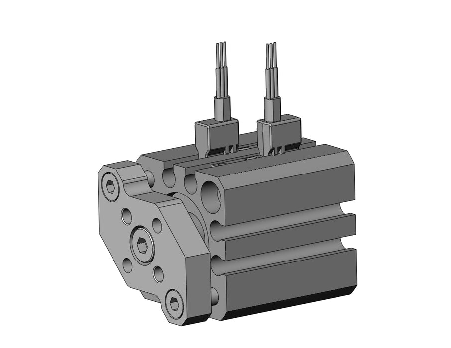 CDQMB16-10-M9PVSDPC Compact Guide Rod Cylinder, CQM