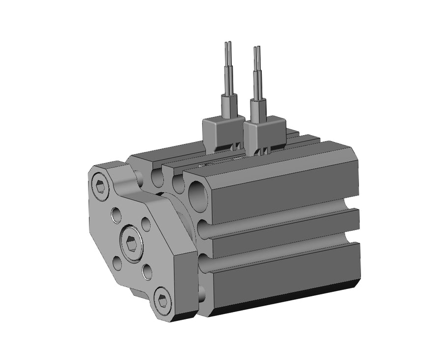 CDQMB16-15-M9BWV Compact Guide Rod Cylinder, CQM