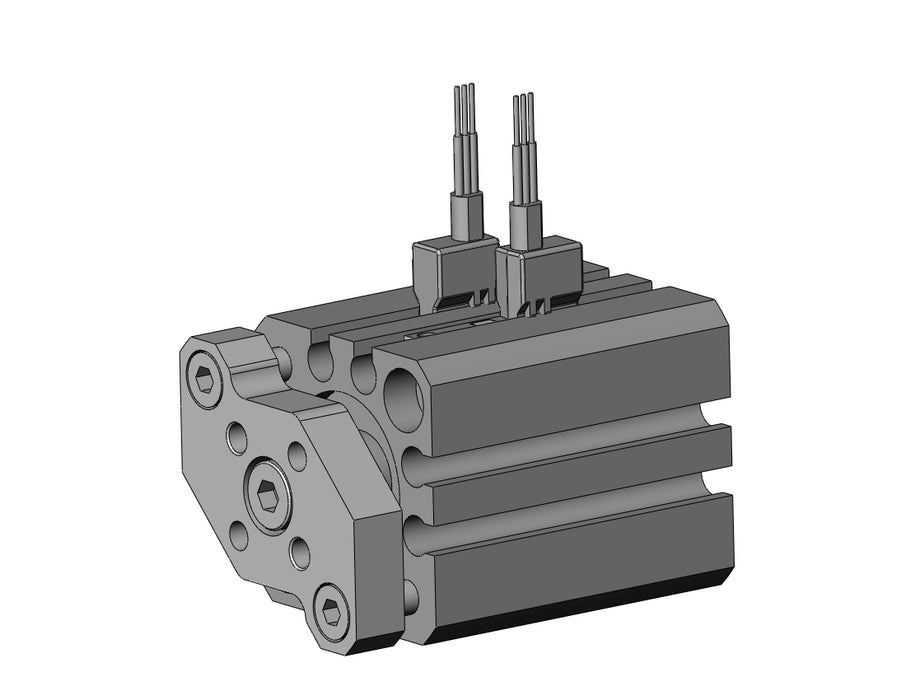 CDQMB16-15-M9PWV Compact Guide Rod Cylinder, CQM