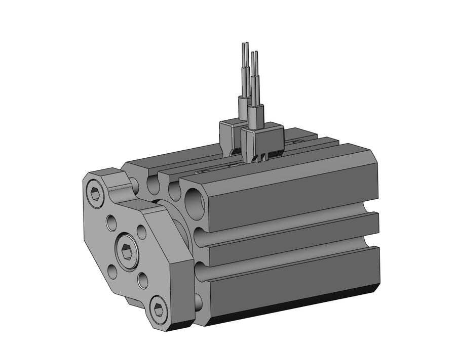 CDQMB16-20-M9BWVSDPC Compact Guide Rod Cylinder, CQM
