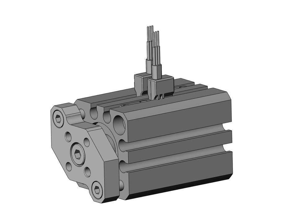 CDQMB16-20-M9PVL Compact Guide Rod Cylinder, CQM