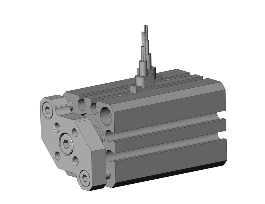 CDQMB16-25-A93VL Compact Guide Rod Cylinder, CQM