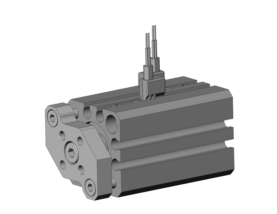 CDQMB16-25-M9BWV Compact Guide Rod Cylinder, CQM