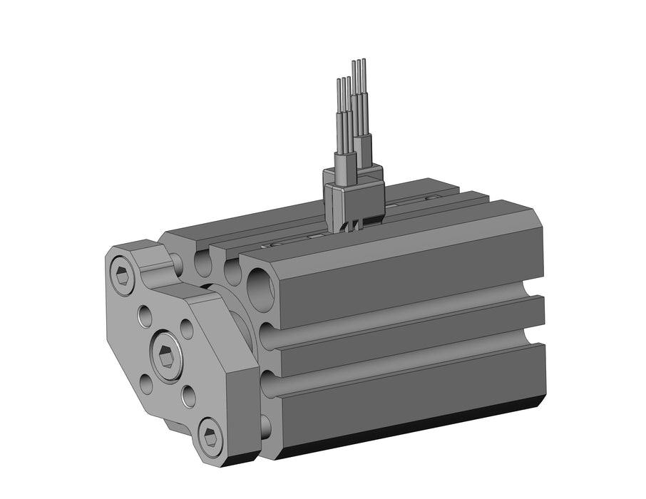 CDQMB16-25-M9NWV Compact Guide Rod Cylinder, CQM