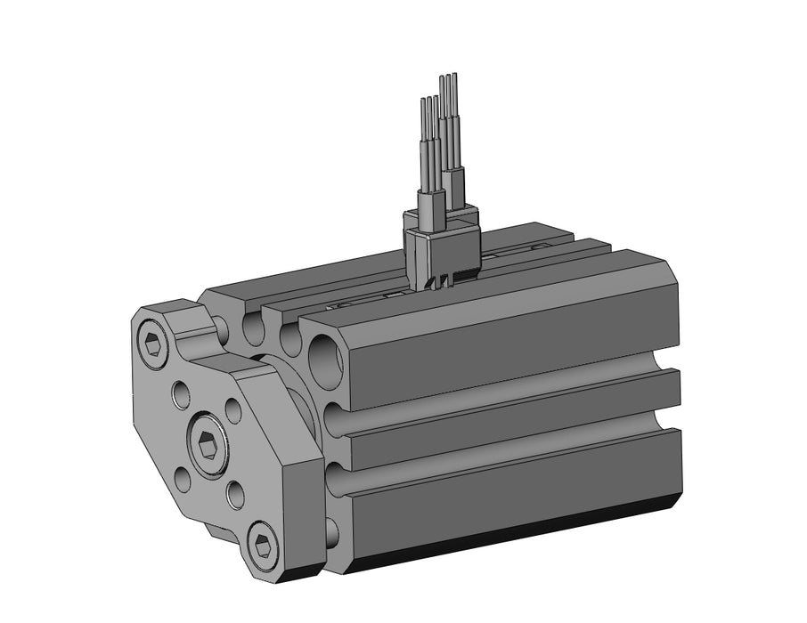 CDQMB16-25-M9PWVL Compact Guide Rod Cylinder, CQM